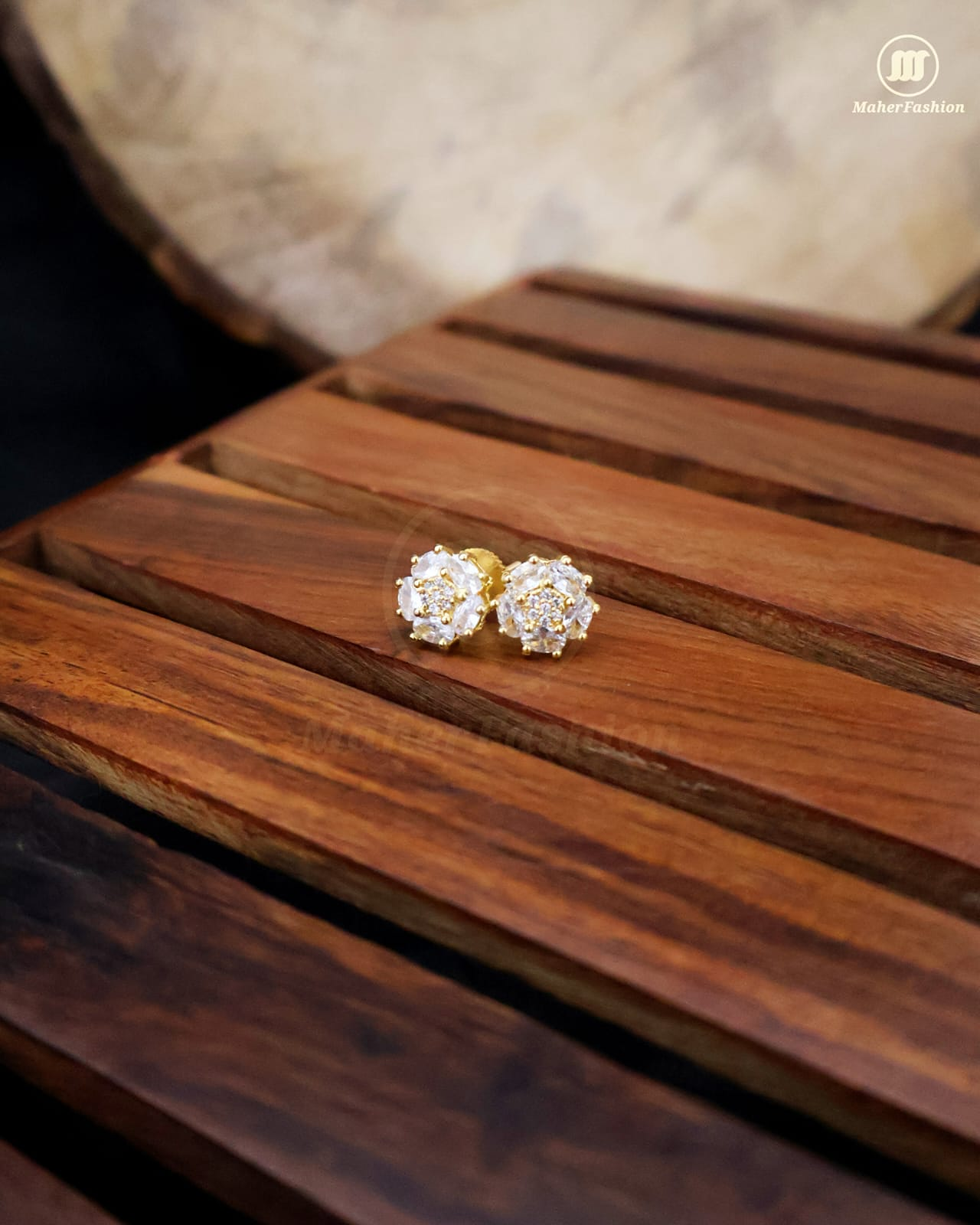 GardenGlamour Diamond Earrings